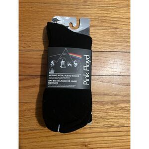 Bula Men's Merino Wool Blend "Pink Floyd" Moon Socks - XL